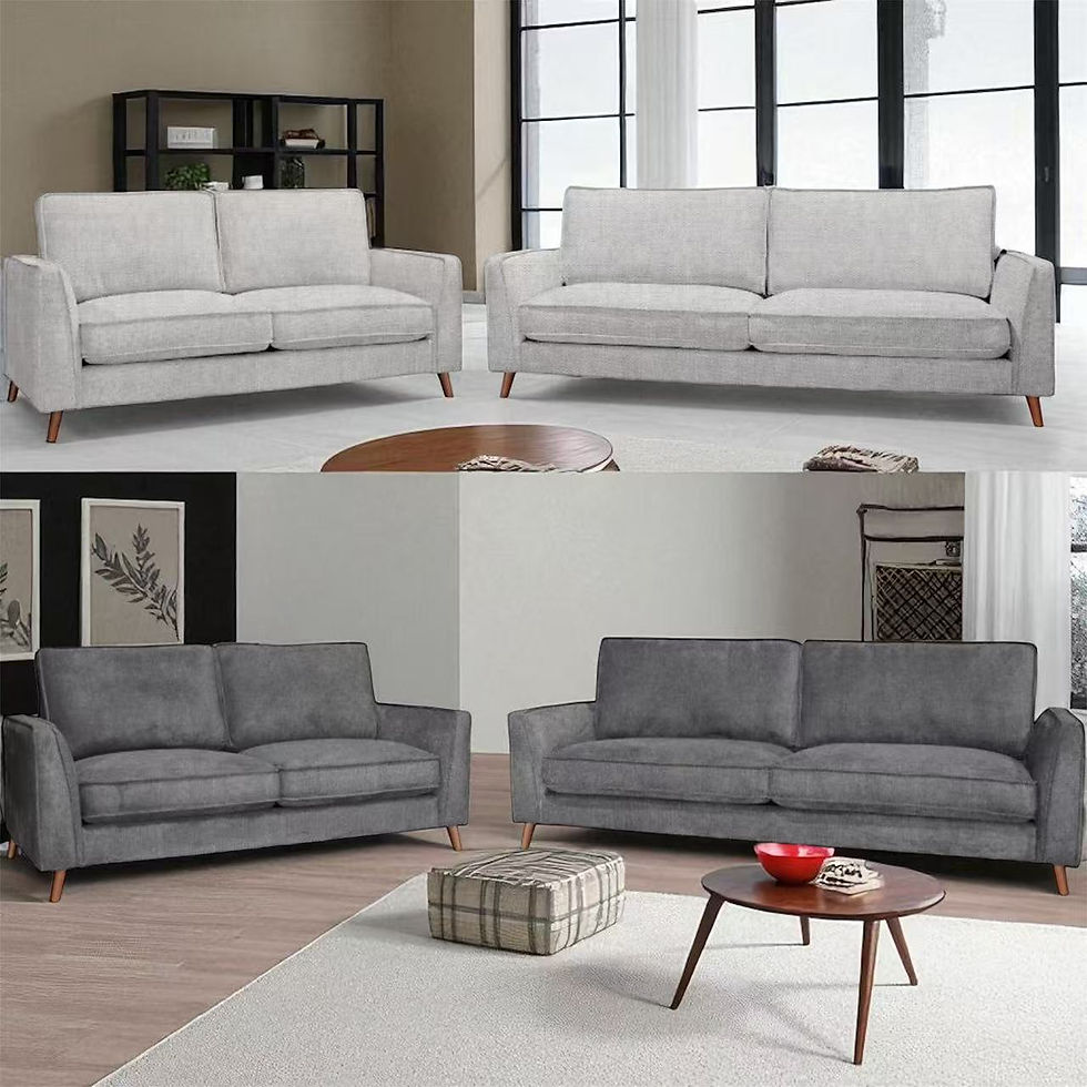 Brand New ALEX Fabric Collection - 3+2 Seater Set in Anthracite, Glacier Color | Citylife Furniture, Brisbane