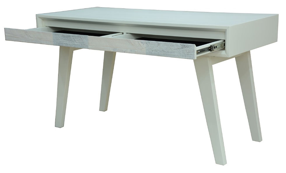 Thumbnail: New BAHAMAS Coastal Inspired Mexican Cabinet/2 Drawer Desk - White | Citylife Furniture, Brisbane