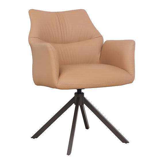 New CLAY Collection - Leather Swivel Dining Chair | Citylife Furniture, Brisbane