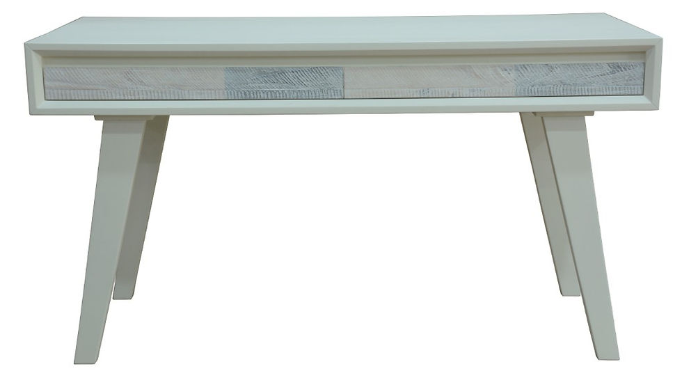 Thumbnail: New BAHAMAS Coastal Inspired Mexican Cabinet/2 Drawer Desk - White | Citylife Furniture, Brisbane