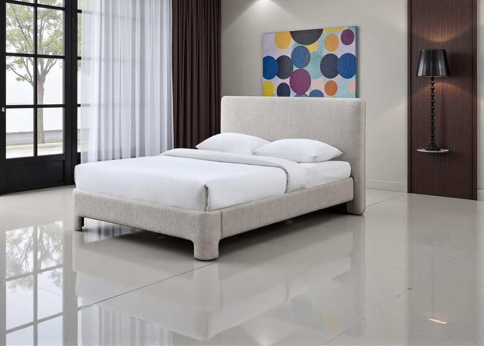 Brand New MONZA Fabric Bed Frame in Queen & King size | Citylife Furniture, Brisbane