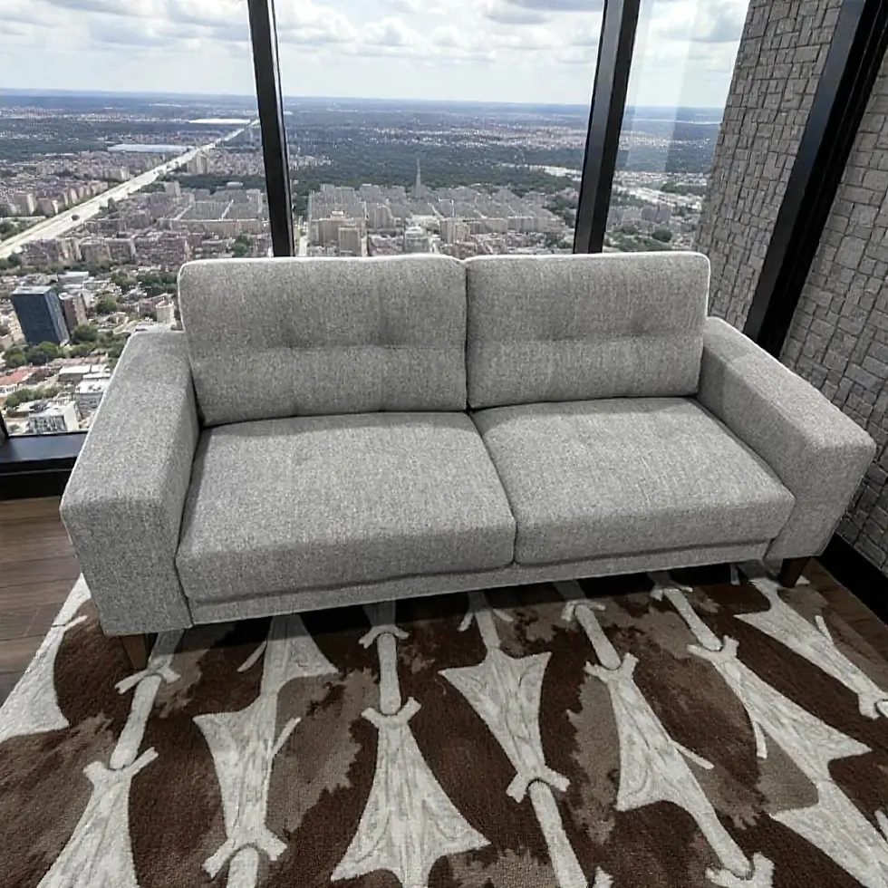 Thumbnail: Brand New ALASKA - Fabric 3+2 Seater Sofa Set (Grey Colour) | Citylife Furniture, Brisbane