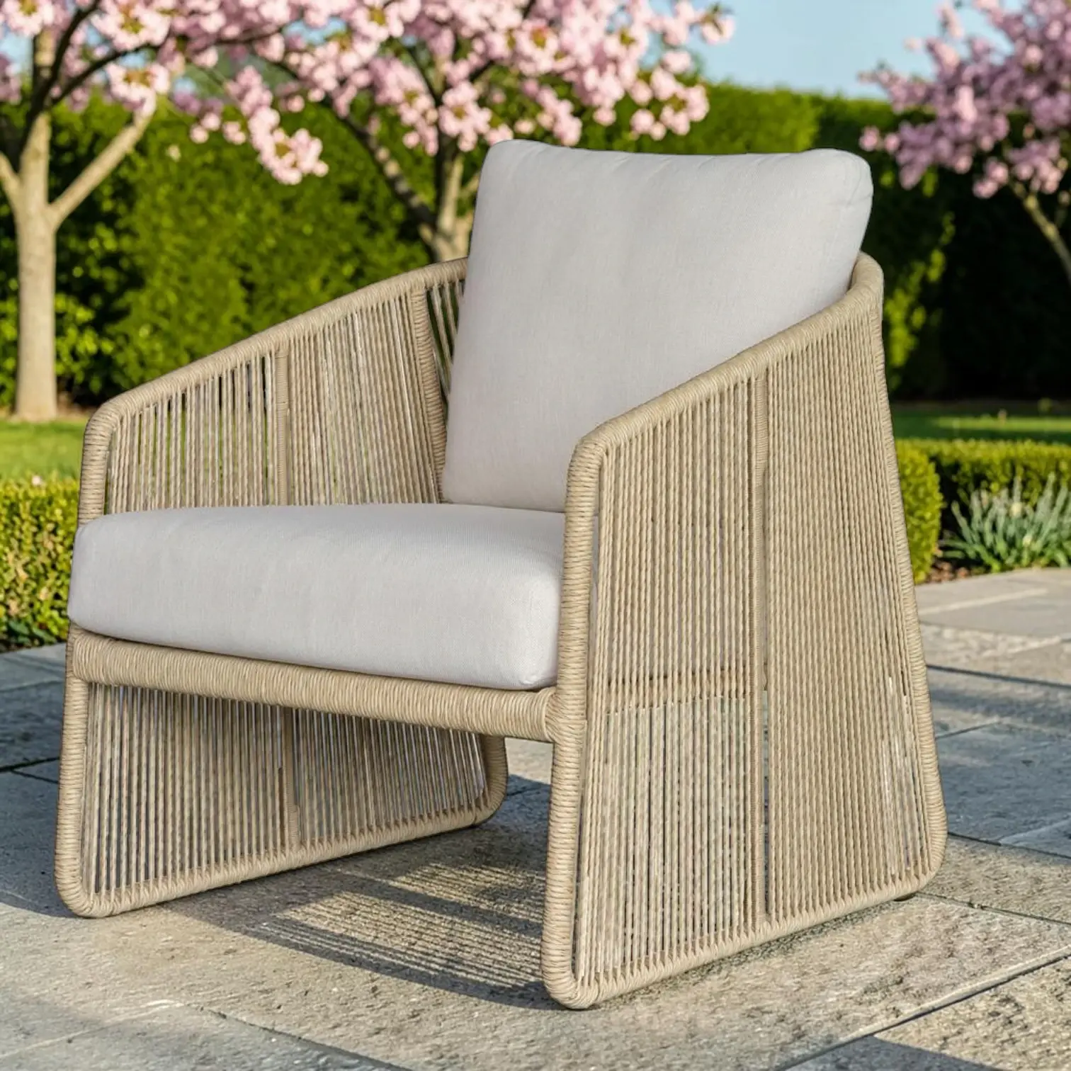 Brand New Nova Collection - Natural Aesthetic Outdoor Armchair | Citylife Furniture, Brisbane