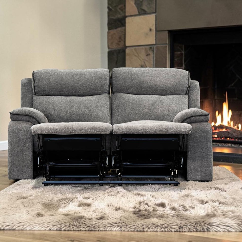 Thumbnail: New ARCHIE Collection - 2 Seater Electric Recliner Sofa in Dante Fabric Colour | Citylife Furniture, Brisbane