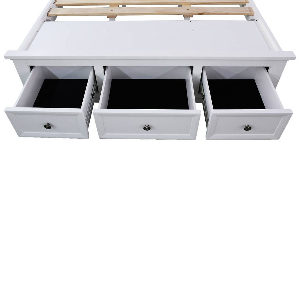 Thumbnail: Brand New SALA High Back 3 Drawer Storage Bedroom Collection  | Citylife Furniture, Brisbane