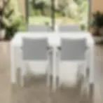 Sunny 5 Piece Extendable Dining Table & 4 Chair Outdoor Set | Citylife Furniture, Brisbane