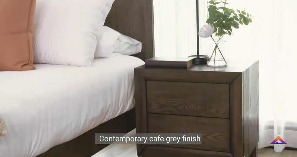 Thumbnail: Brand New Sueno Collection - Wooden Bedroom Package in Double & Queen sizes | Citylife Furniture, Brisbane