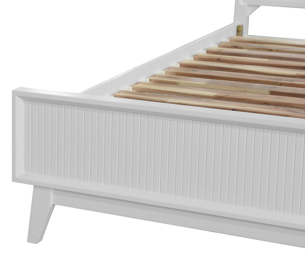 Thumbnail: Brand New Ella Collection - Solid Acacia White Wooden Bedroom Package | Citylife Furniture, Brisbane
