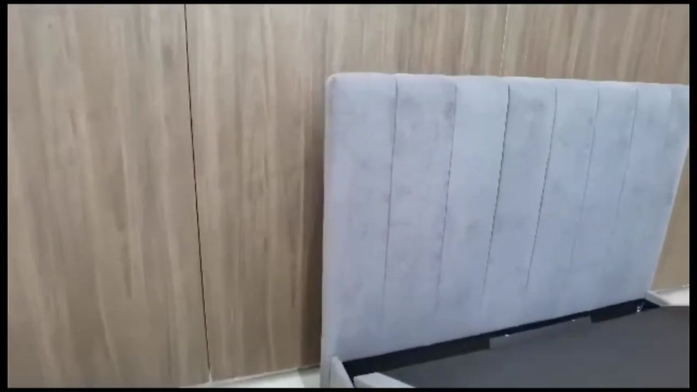 Thumbnail: New HOMER Fabric Gaslift Storage Bed Frame in Queen & King sizes | Citylife Furniture, Brisbane