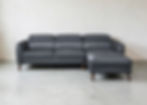 Brand New DARRA 2 Seater/2 Seater RHF Chaise Full Leather Sofa/Sofa Set in Grey | Citylife Furniture, Brisbane