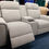Thumbnail: Brand New Cabana Dual Motor Electric Recliner Fabric Sofa | Citylife Furniture, Brisbane