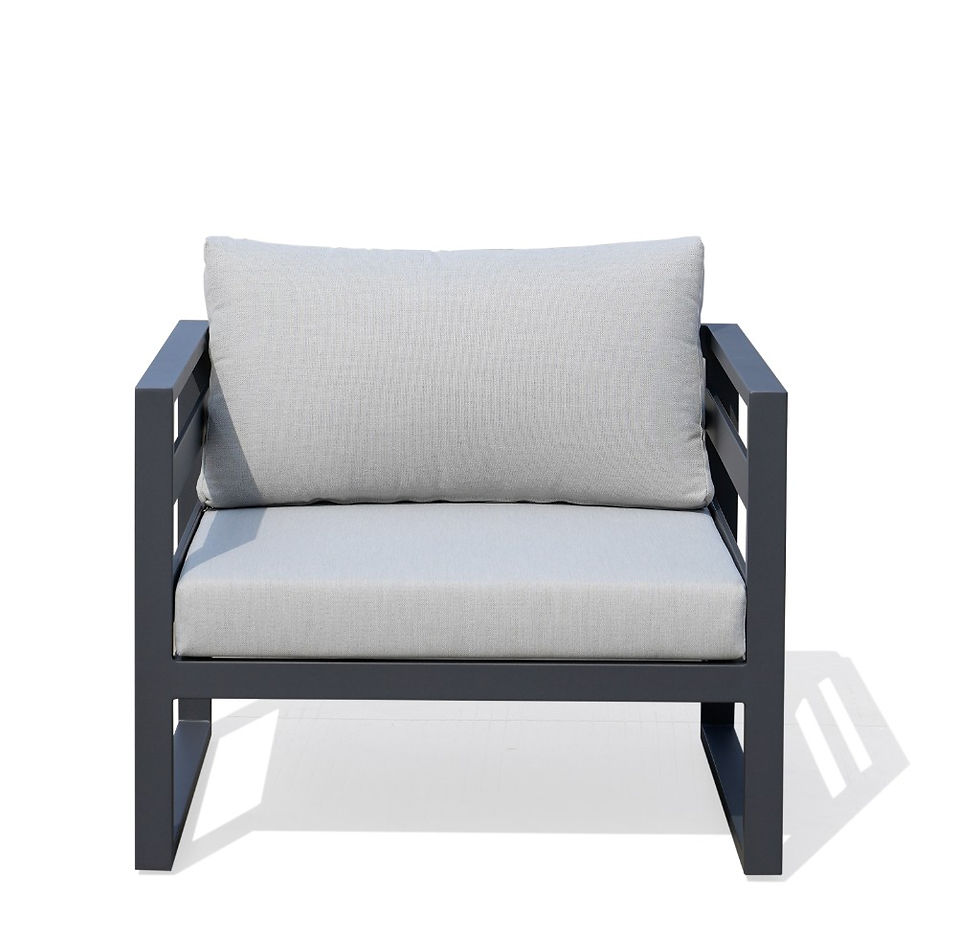 Thumbnail: New ISLAY Aluminium Frame Outdoor Collection in Grey/Charcoal Colour | Citylife Furniture, Brisbane