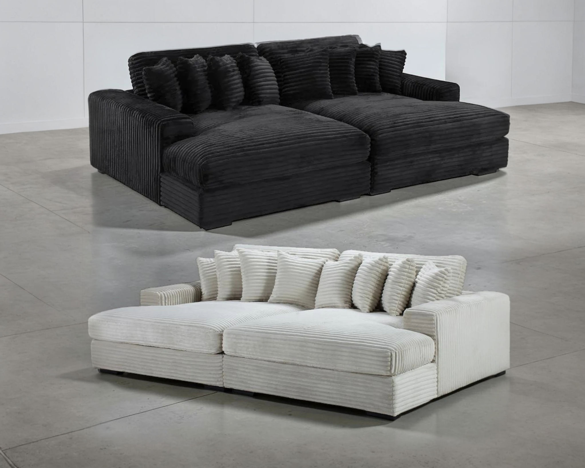 Brand New Sydney 2 Seater Fabric Sofa Bed - Beige & Grey Colour | Citylife Furniture, Brisbane