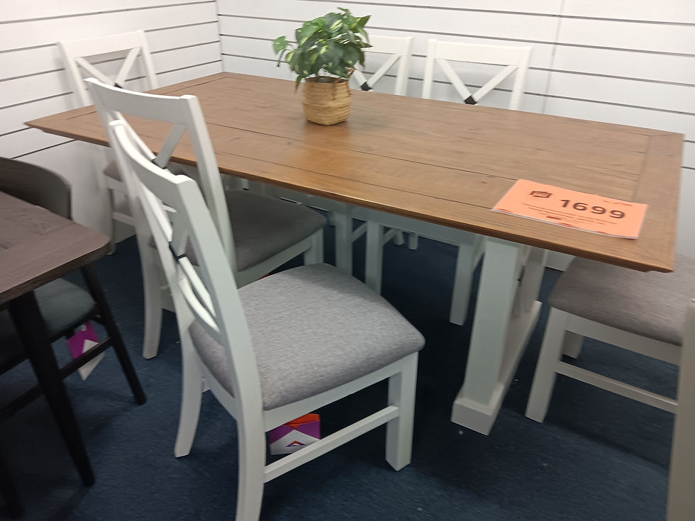 Thumbnail: New Sahara Solid Pine Wooden Dining Collection | Citylife Furniture, Brisbane