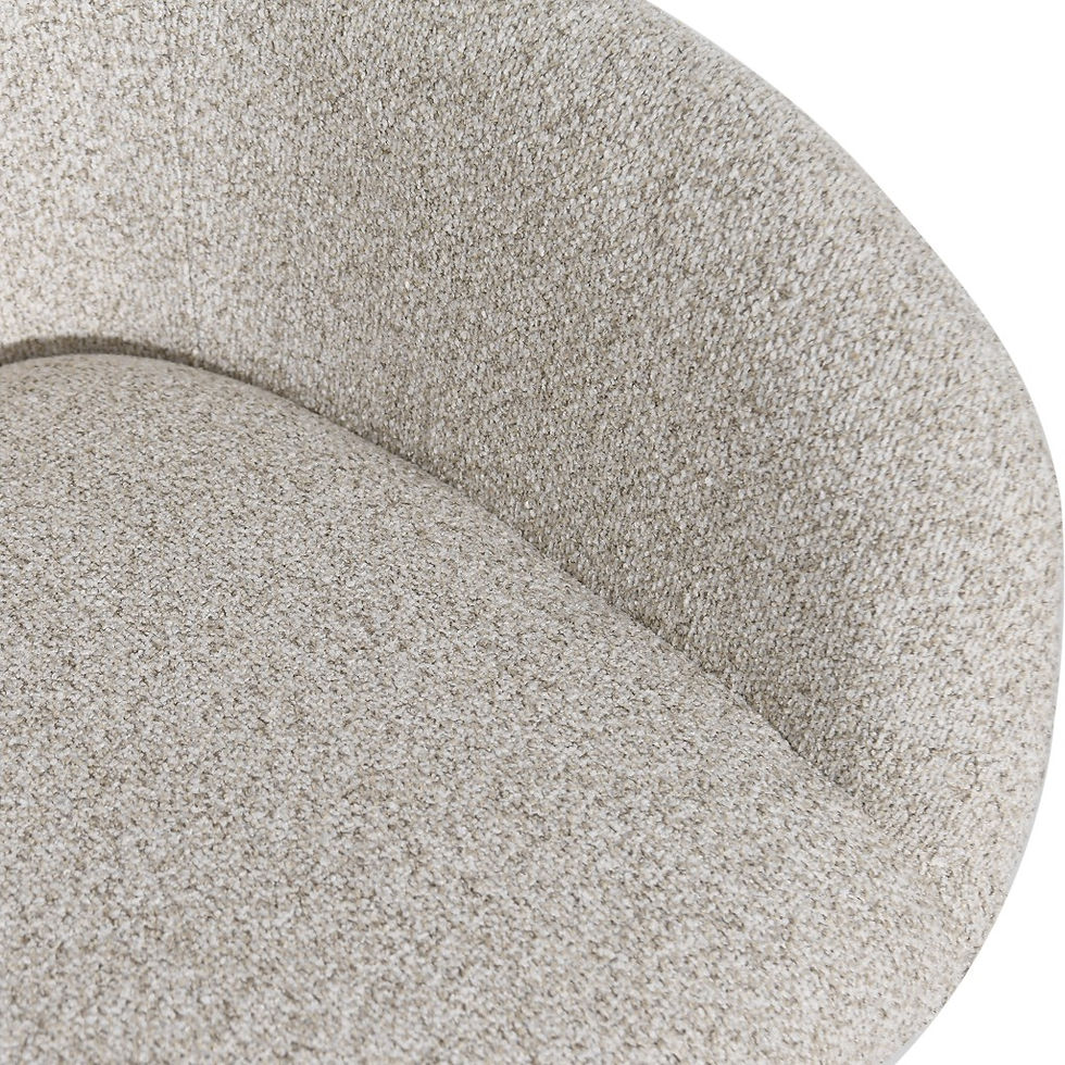 Thumbnail: Brand New ADSILA Collection - 7 Piece Aesthetic Dining Table & 6 Fabric Swivel Chairs | Citylife Furniture, Brisbane