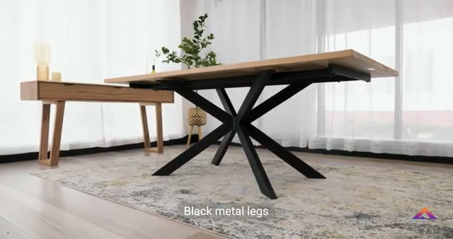 Thumbnail: Brand New Barlow Rectangular Dining Table - Natural | Citylife Furniture, Brisbane