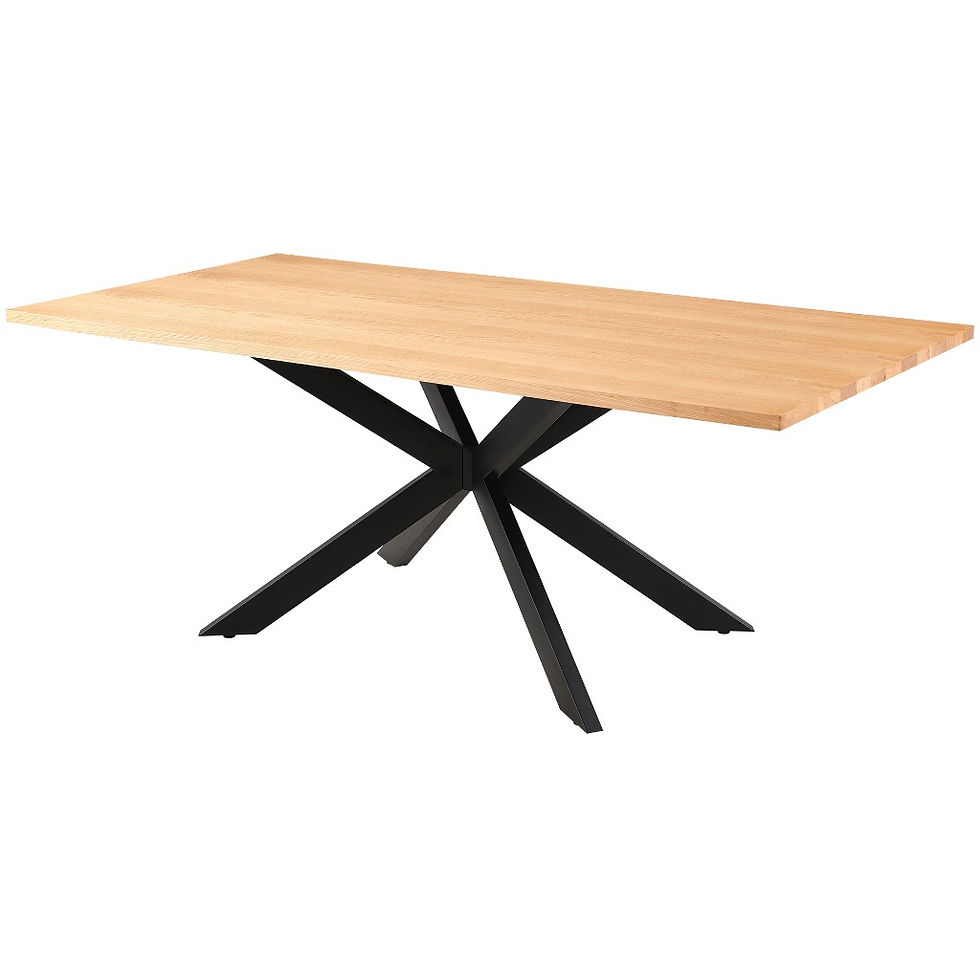 Thumbnail: Brand New Barlow Rectangular Dining Table - Natural | Citylife Furniture, Brisbane
