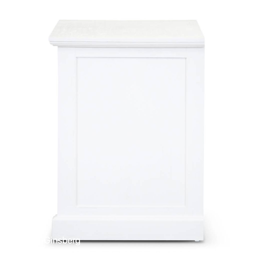 Thumbnail: Coastal Contemporary design Buffet/Desk - Brushed Vivid White | Citylife Furniture, Brisbane