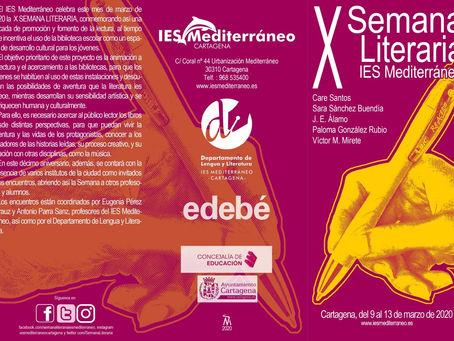 X semana literaria IES Mediterráneo