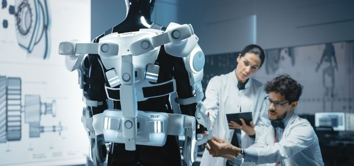 Desarrollo de exotraje para humanos