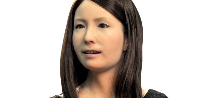 Geminoid F, robot humanoide | Valle inquietante
