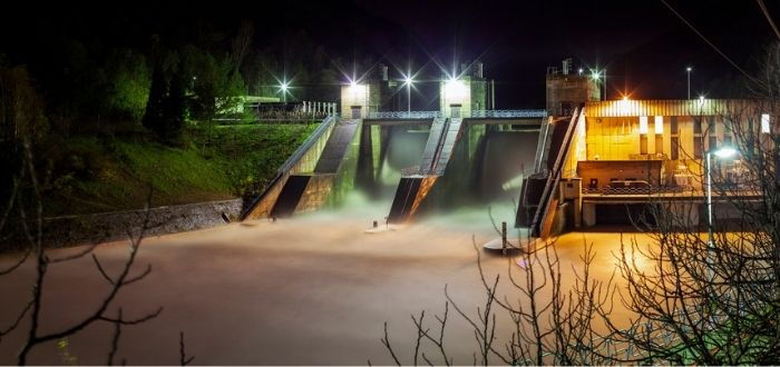 Riesgo de desbordamiento en central | Aplicaciones de la energía hidráulica