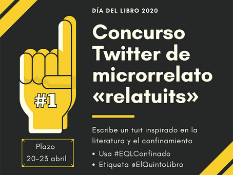 Concurso de microrrelatos Día del libro 2020