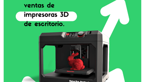 Se disparan las ventas de impresoras 3D de escritorio