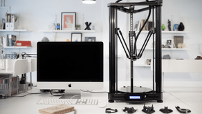 Atom 2.0, una impresora 3D tipo Delta y grabadora láser