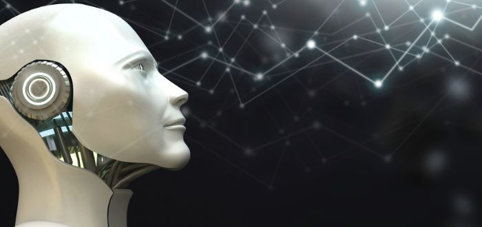 Robot con apariencia humana