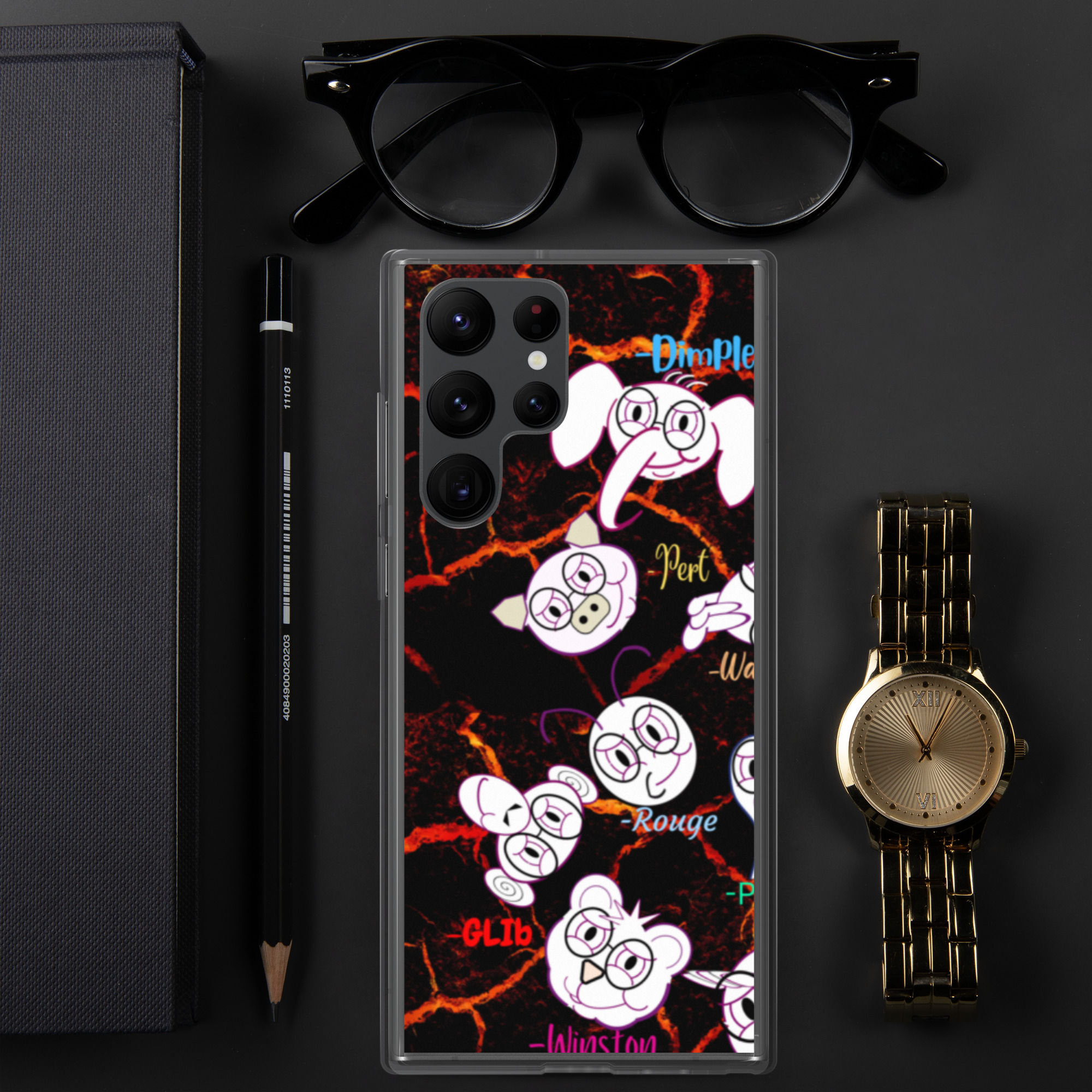 Lava Floor SmartAzs' Samsung Case