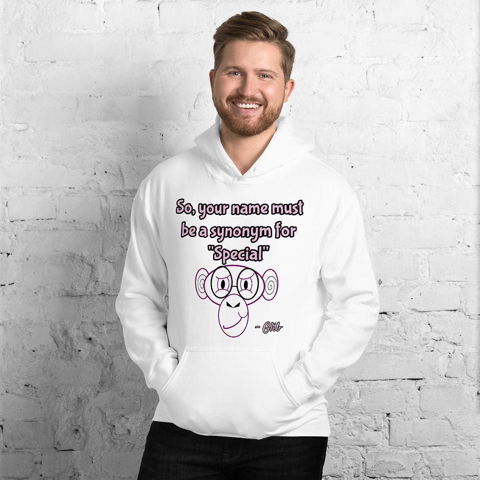 Thumbnail: "Synonym for... " | Unisex Heavy Blend Hoodie Light