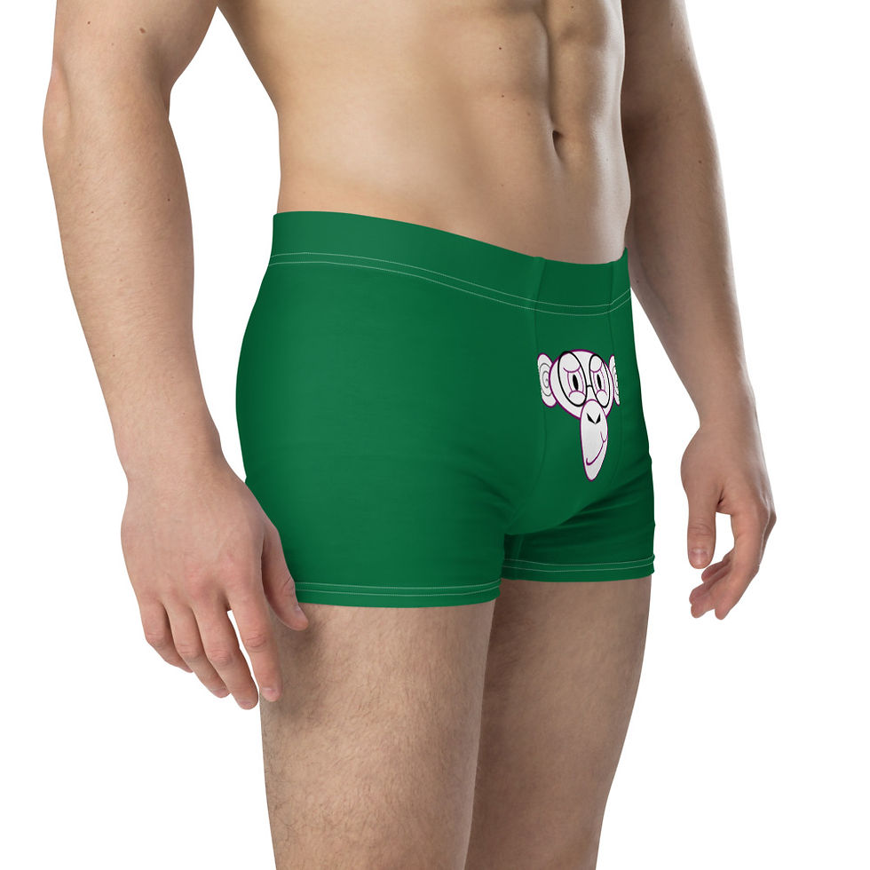 Thumbnail: "What?" Boxer Briefs (GREEN)