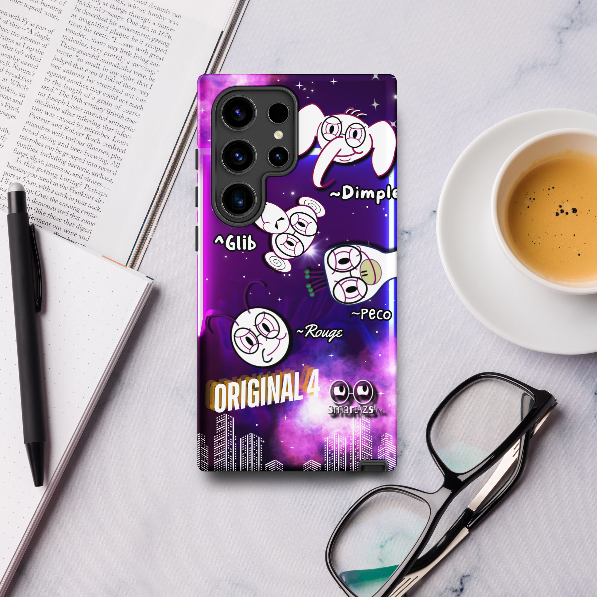 O4G purple Tough case for Samsung®