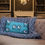 Thumbnail: Throw Pillow- Peco (Blue)