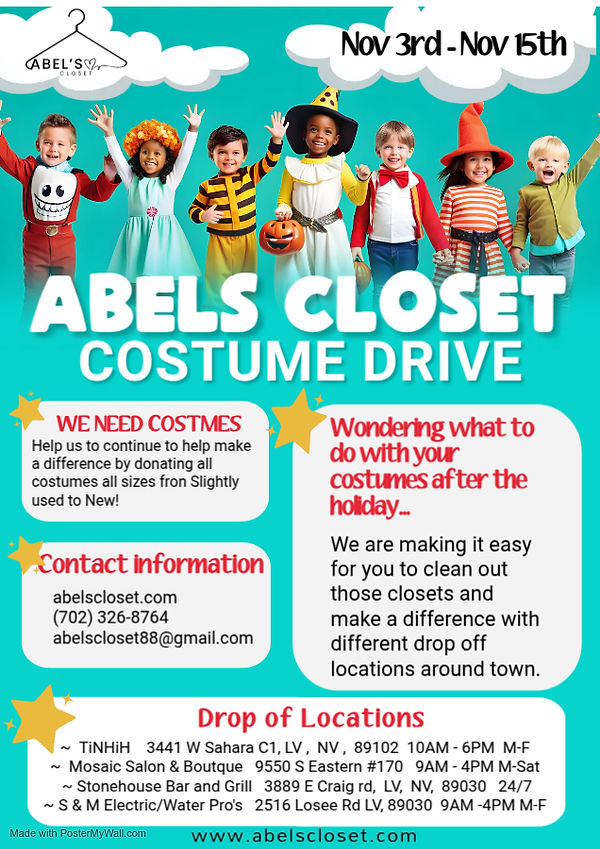ABELS CLOSET  COSTUME DRIVE - Made with PosterMyWall (1).jpg