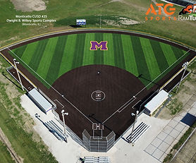Monticello High School in Monticello, IL features a premium synthetic turf field built for Baseball/Softball, Soccer, Turf & Track. The project included base prep, drainage, turf installation and uses RamTurf for durability, safety, and year-round play. Custom field markings, logos and upgrades including lighting and fencing enhance performance and visual appeal. This artificial turf installation reflects expert sports field construction and long-term value.