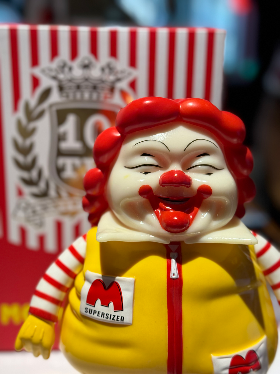 Miniatura: Ronald McDonald Supersized Inspired Art Toy – Figura Coleccionable