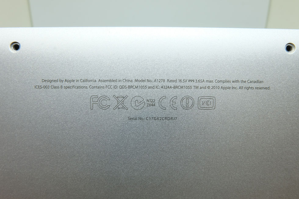 Thumbnail: Top Case & Keyboard (TH/EN) Macbook Pro A1278