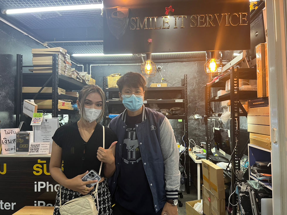 รับซ่อม iPhone ตราด ลูกค้านำเครื่อง iPhone 13 Pro Max มาแก้ปัญหา Facebook login ไม่ได้