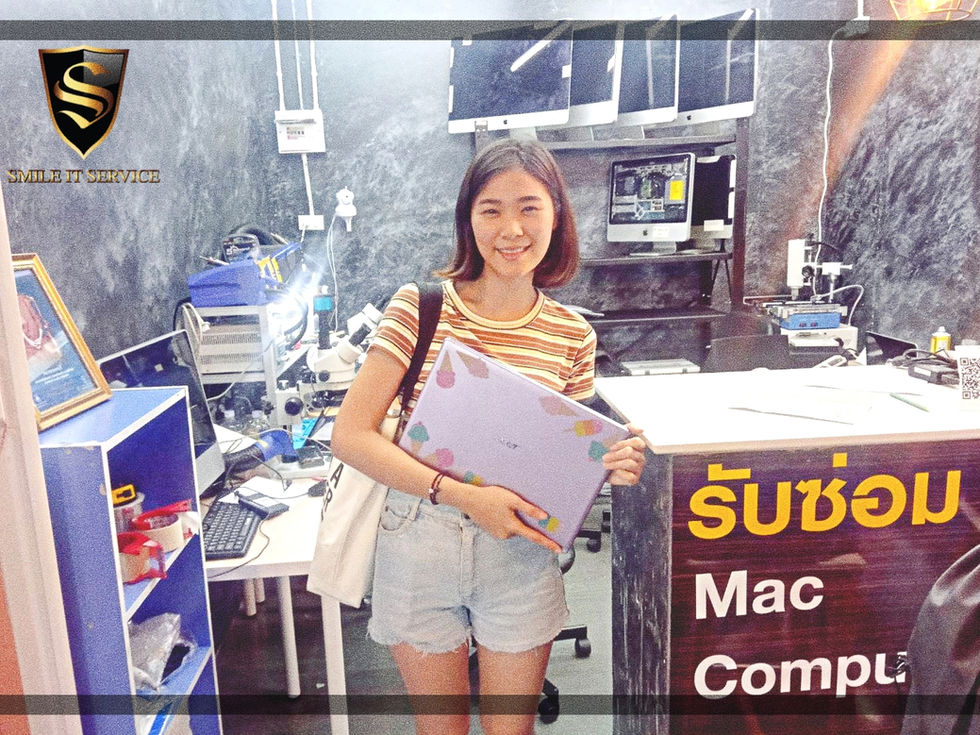 รวมภาพลูกค้ามาใช้บริการล้างเครื่อง และ ติดตั้งซอฟต์แวร์กับทางร้าน