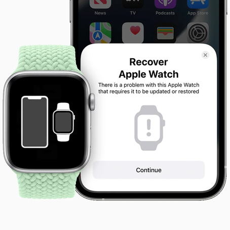 Apple Watch เจ๊ง!! รีสโตร์ด้วย iPhone ที่รัน iOS 15.4 ได้แล้ว
