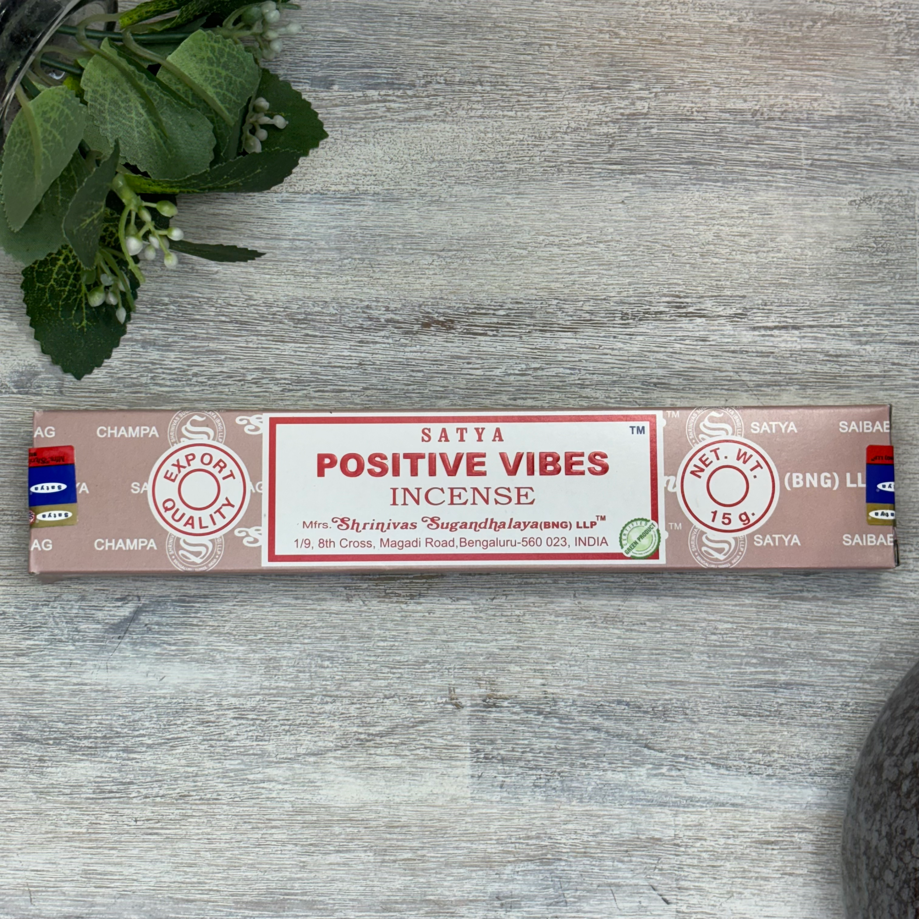 SATYA POSITIVE VIBES INCENSE 