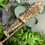 Thumbnail: LEOPARDSKIN JASPER WAND IN ROSE GOLD STAND