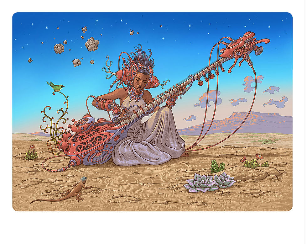 Karoo Mystic. A3 (full colour)