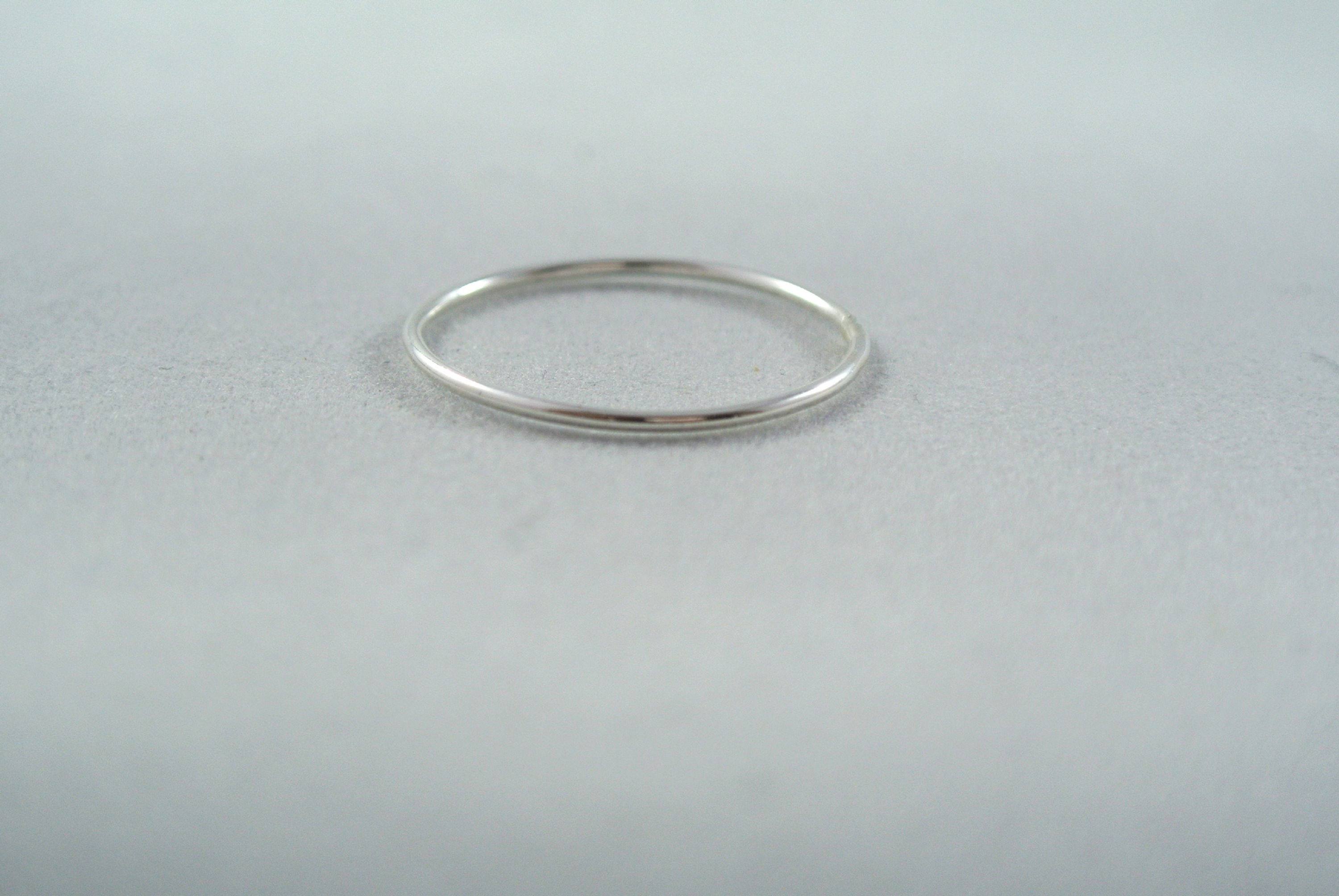 Ring | Zilver glad-1,5mm