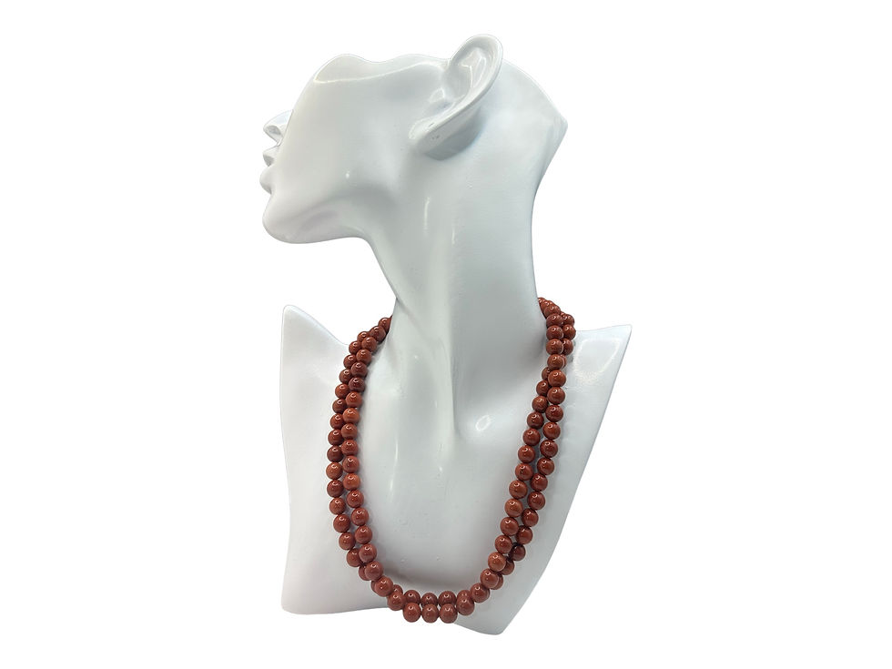 Thumbnail: Red Jasper Mala 