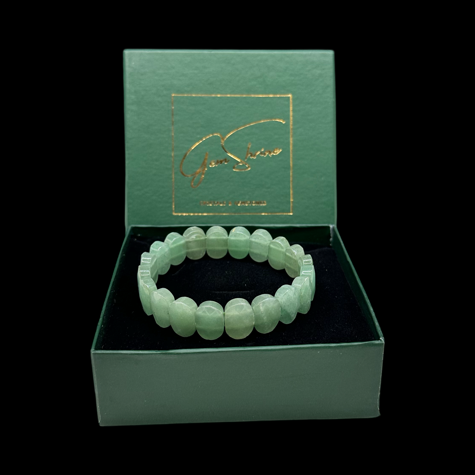 Green Aventurine Gemstone Bracelet 