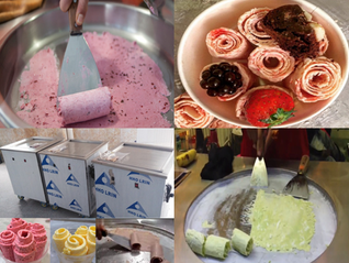 ¡LAS DOS  FORMA MÁS NOVEDOSAS Y DIVERTIDAS DE REALIZAR Y  DEGUSTAR EL HELADO!