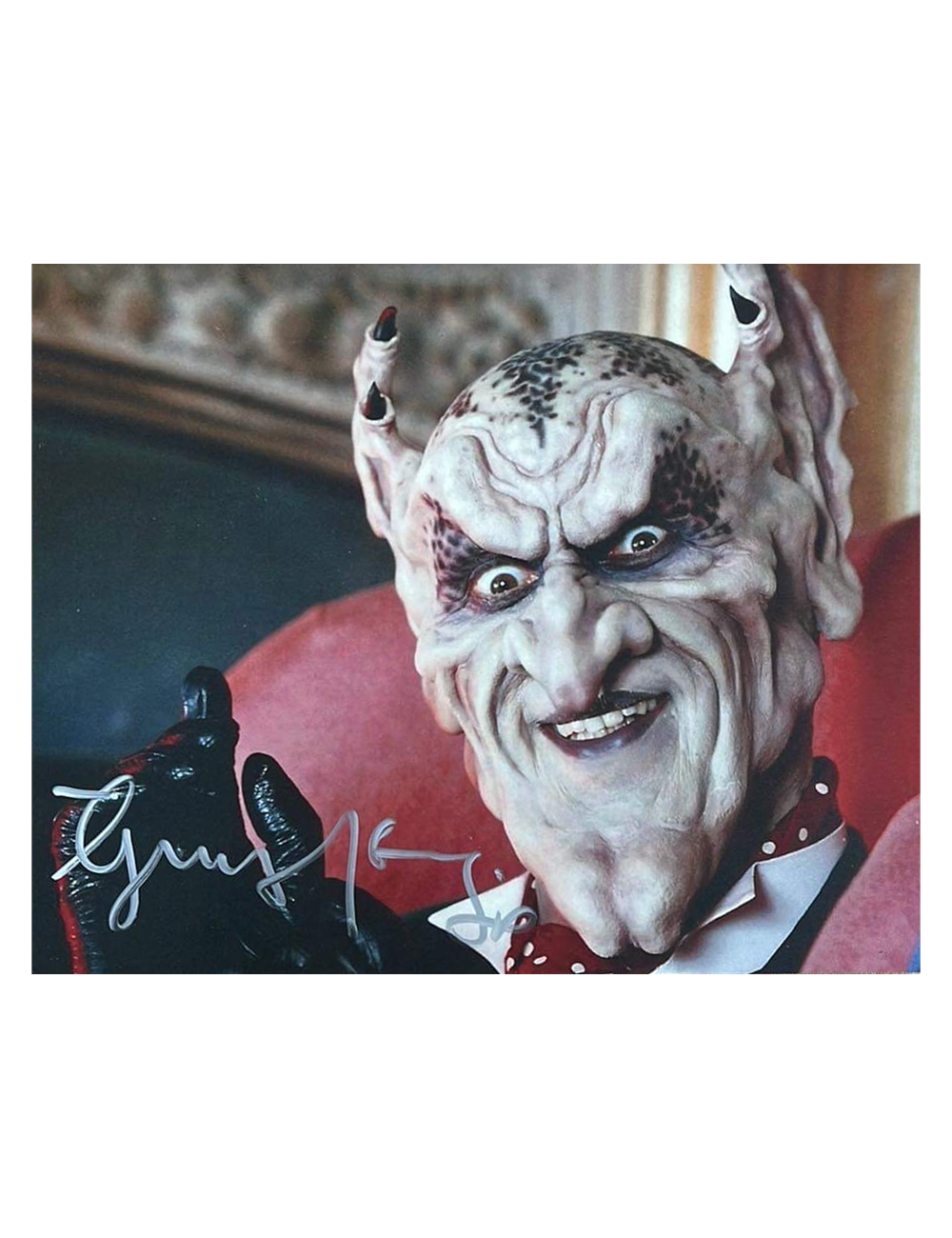 10x8 Vault of Horror Print Signed by Guy Henry in Silver
